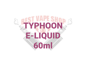 Vape Liquids: Typhoon E-Liquid 60ml