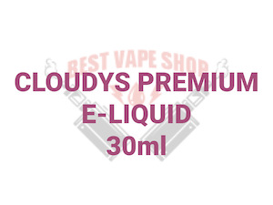 Vape Liquids: CLOUDYS PREMIUM E-LIQUID SALTS 30ML