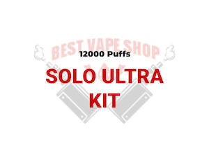 Vape Devices: SOLO Ultra | 12K Disposable Vape Kit