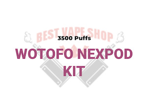Vape Devices: WOTOFO NEXPOD 3500 PUFFS KIT