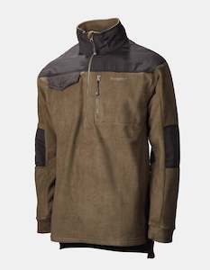 Fleece: Quest Fleece 1/2 Zip Top Olive