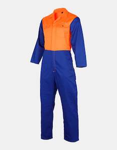 Men: Betacraft Polycotton Overalls Orange