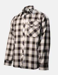 Tussock Shirt Open Front Cream