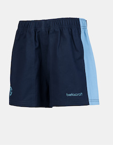 Station Shorts Juniors Dark Navy Cool Blue
