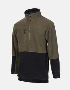 Quest Fleece 1/2 Zip Top Khaki