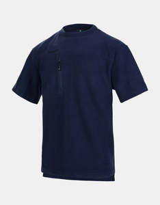 Quest Fleece Tee Dark Navy