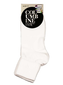 White Ankle Socks 3 Pair Pack by Columbine - Bethells Uniforms