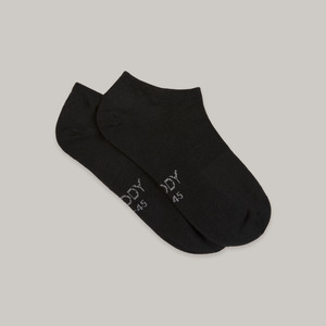 Boody Bamboo Womens Underwear Small: Boody Everyday No Show Socks Black Small (34-40)