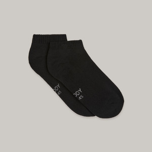 Boody Bamboo Womens Underwear Small: Boody Cushioned Ankle Socks Black Small (34-40)