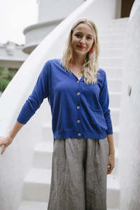 Cosy Knitwear: Summer Plain Cardi