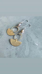 Winter 2023: Chemistry Jewel Brass Earrings