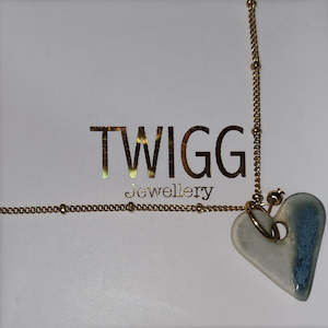 Winter 2023: Porcelain Heart Necklace