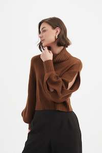 Knitwear: Tirelli Ballon Sleeve Knit