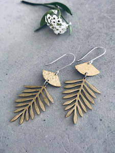 Chemistry Fern Earrings