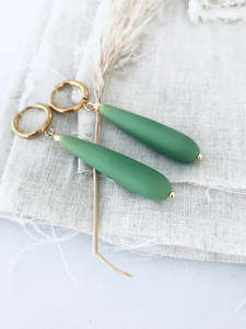 Twigg: Lleno Seaglass Earrings