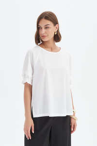 Summer 2025: Tirelli Ruffle Sleeve Top