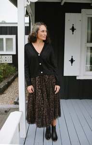 Knitwear: Lurex Cardi