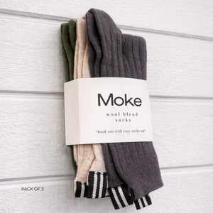 Lily Wool Blend Socks