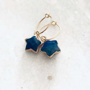 Twigg: Lapis Star Earrings
