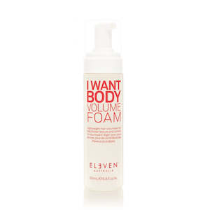 Plumping: I Want Body Volume Foam