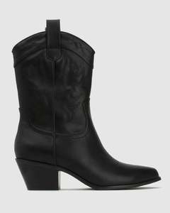 Womens Boots: BIRDIE Ankle Western Boots