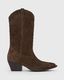 PRE-ORDER HOWDY Suede Leather Western Boots