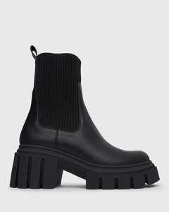 CHLOE Chunky Platform Sock Boots