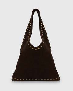 FREYA-S Suede Leather Stud Bag