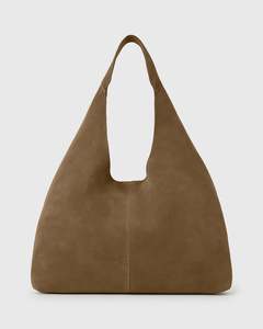 Womens Festival Styles: FABLE Suede Leather Tote Bag