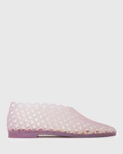 GREECE Jelly Mesh Ballet Flats