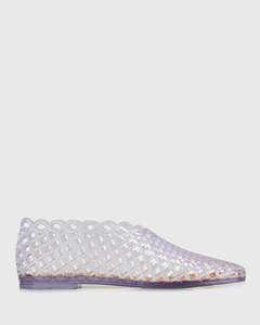 GREECE Jelly Mesh Ballet Flats