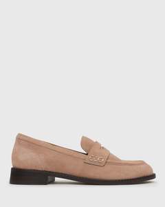 Womens Loafer Edit: CASSIE Leather Penny Loafers