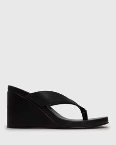 PRE-ORDER SABLE Thong Wedge Sandals