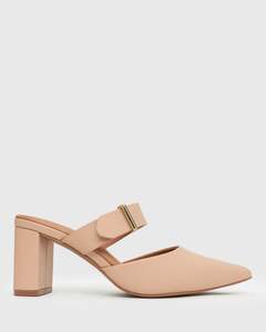FREDDIE Vegan Point Toe Mules