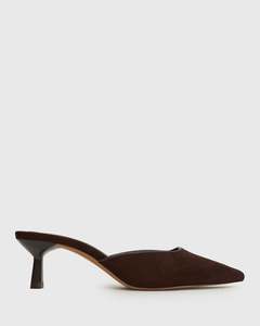 AMALIE Pointed Toe Stiletto Mules