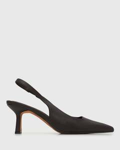 Wider Fit JERRY Slingback Stiletto Heel Pumps