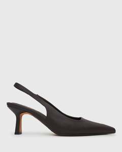 Womens Stilettos: JERRY Slingback Stiletto Heel Pumps