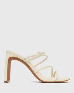 Womens Bridal Heels: CLEOPATRA High-Heeled Strappy Mules