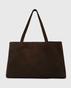 Womens Sale Handbags: KATE Suede Leather Shoulder Bag