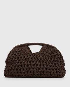 SPAINARD Raffia Clutch Bag