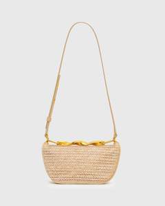 BILLIE Raffia Crossbody Bag