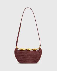 BILLIE Raffia Crossbody Bag