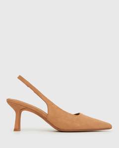 Wider Fit JERRY Slingback Stiletto Heel Pumps