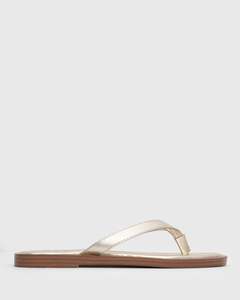 CRUSH JUNIOR Leather Thong Sandals