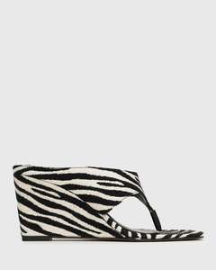 Orderlyemails Recommended: PRE-ORDER SELENE Square Toe Wedge Sandals