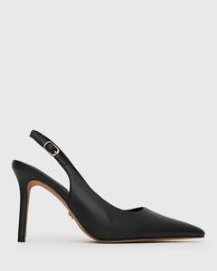 MOTIVE Buckled Slingback High Stiletto