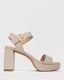 BRIANA Block Heel Platform Sandals
