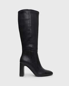 Womens New Arrivals: PRIME Block Heel Knee High Boots