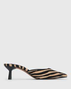PRE-ORDER AMALIE Pointed Toe Stiletto Mules