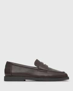 PRE-ORDER WANDA Square Toe Penny Loafers